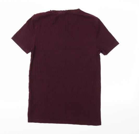 ASOS Mens Purple T-Shirt Size S