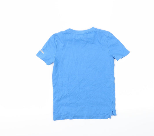 F&F Boys Blue Basic T-Shirt Size 4-5 Years