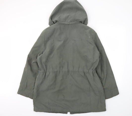 BM Womens Gold Jacket Coat Size M