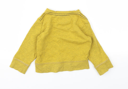 NEXT Yellow Pullover Jumper Size 9-12 Months