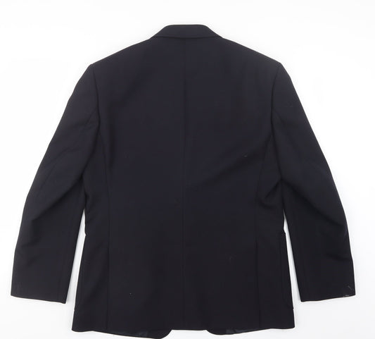 Varteks Mens Blue Jacket Suit Jacket Size 38