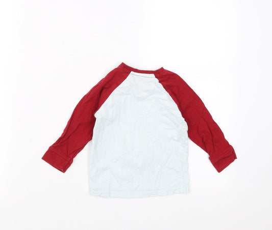 George Boys Blue Basic T-Shirt Size 9-12 Months - number 1 champion