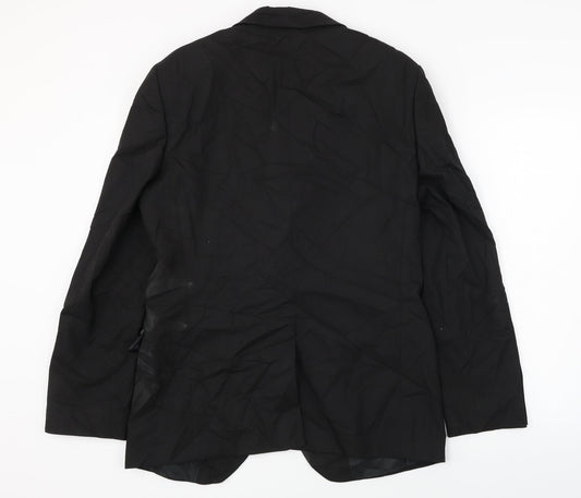 incorporatewear Mens Black Jacket Blazer Size 38