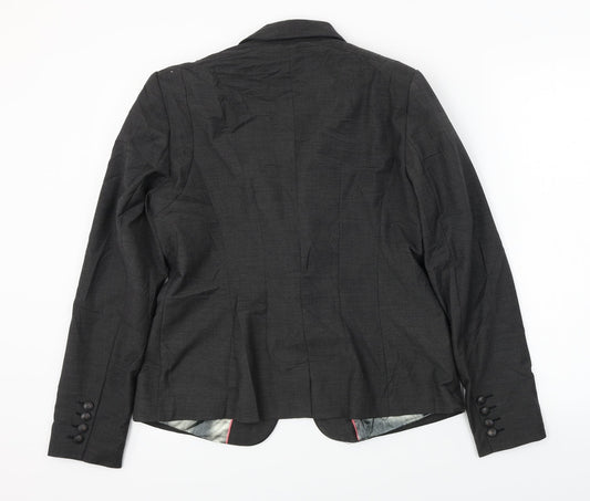 NEXT Womens Grey Jacket Blazer Size 16