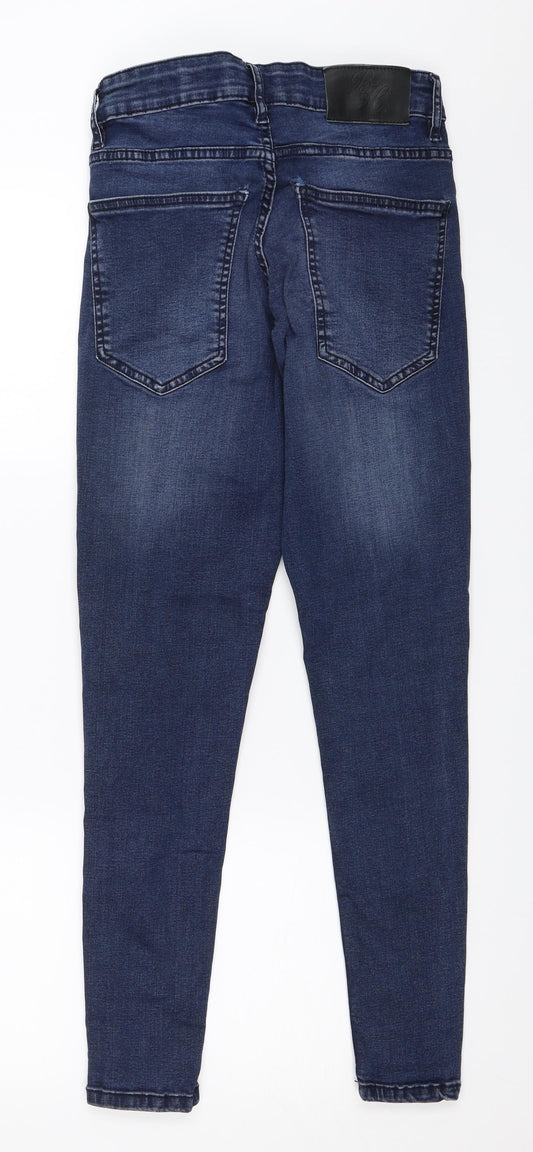 Beck & Hersey Womens Blue Denim Skinny Jeans Size 28 in L28 in