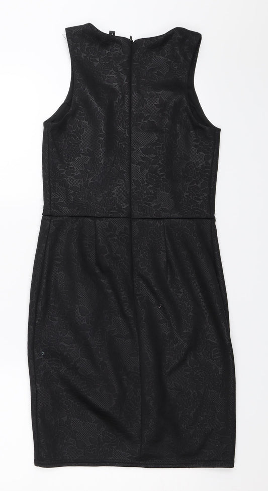 New Look Womens Black Bodycon Size 8