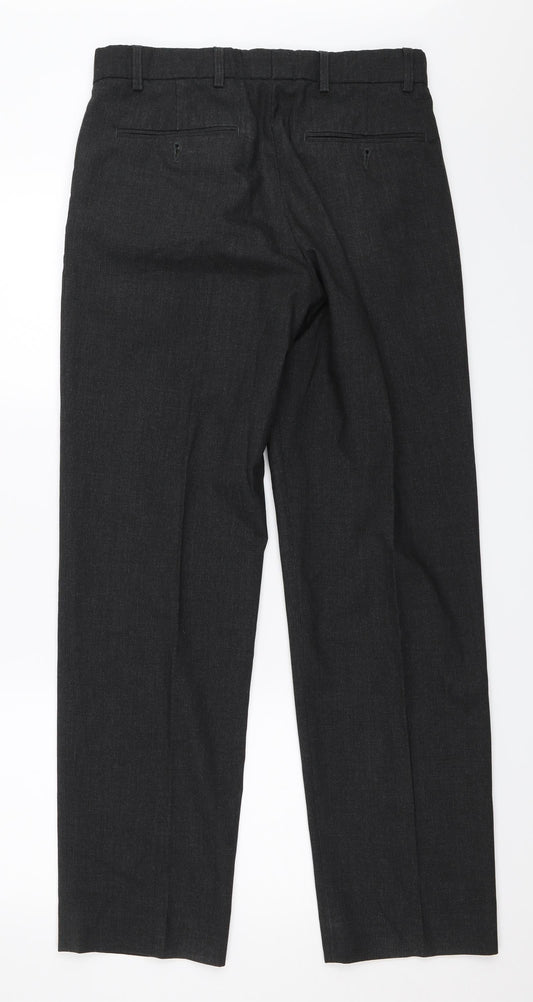 Preworn Mens Grey Trousers Size 30 in L31 in