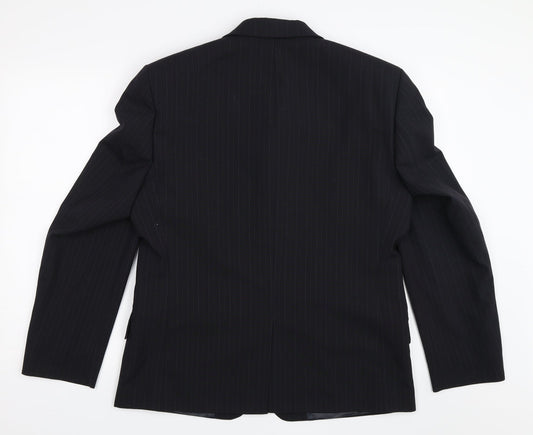 BHS Mens Black Jacket Blazer Size 38