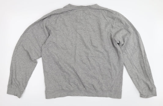 Preworn Mens Grey Pullover Sweatshirt Size XL