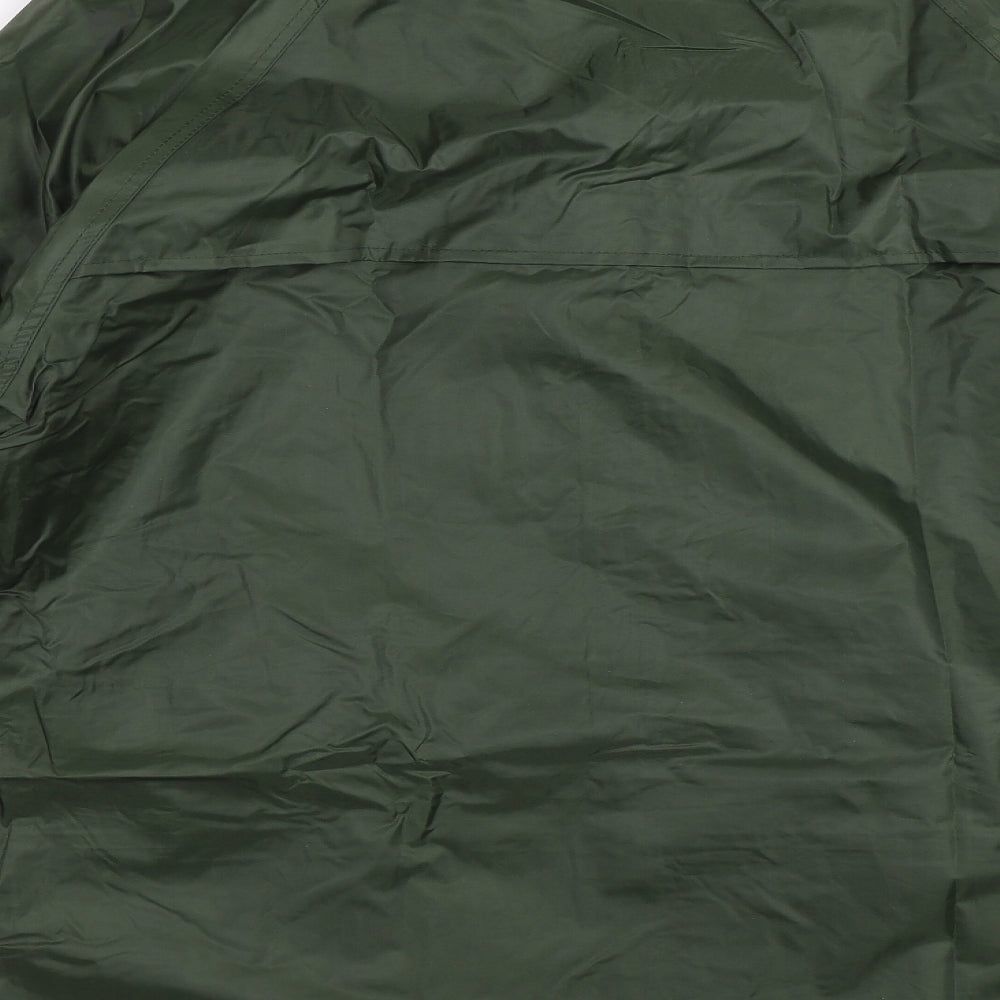 Preworn Mens Green Rain Coat Coat Size M