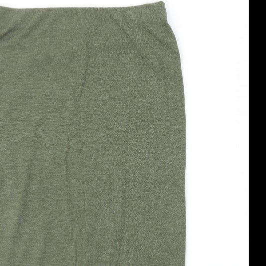 FOREVER 21 Womens Green Bandage Skirt Size M