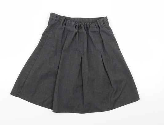 George Girls Grey Flare Skirt Size 8-9 Years