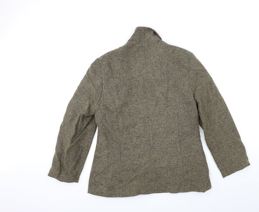 Klass Womens Brown Jacket Size 16