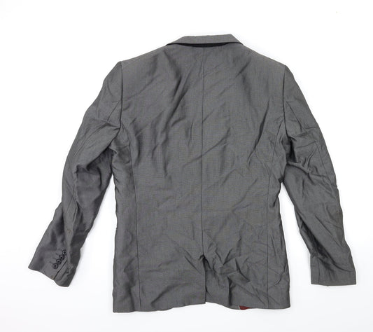 NEXT Mens Grey Jacket Suit Jacket Size 38