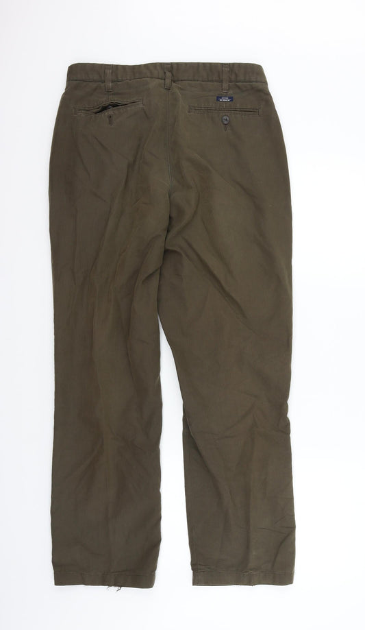 Blue Harbour Womens Brown Trousers Size 32 in L31 in