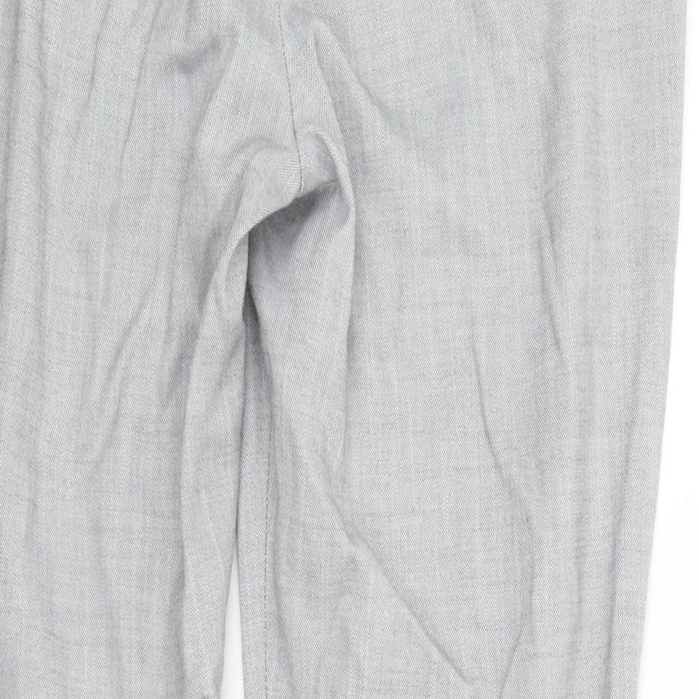 NEXT Womens Grey Trousers Size 14 L26 in
