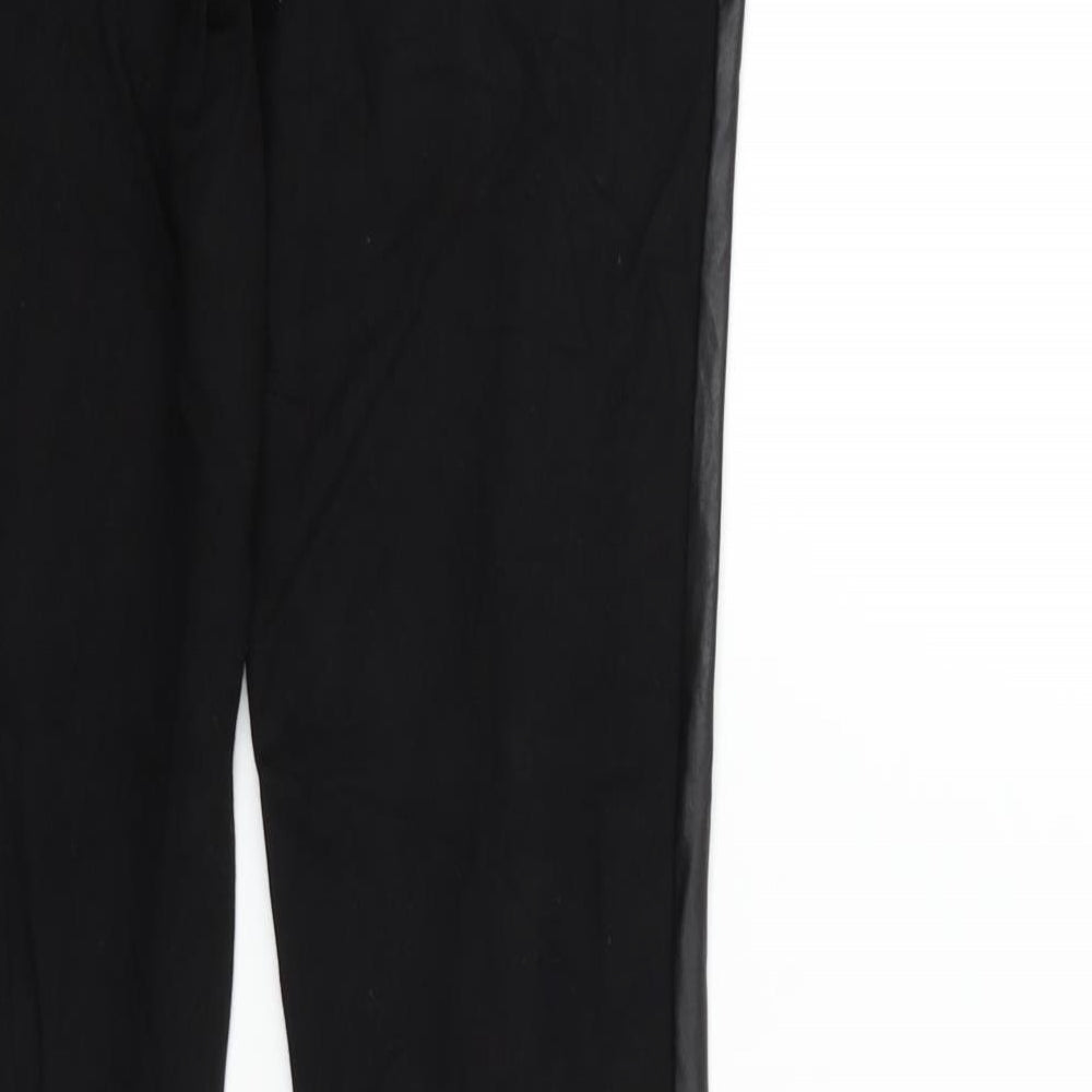 Seraphine Womens Black Jegging Trousers Size 6 L29 in