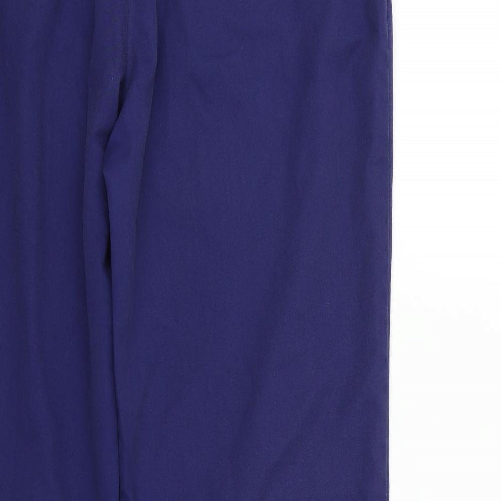 Rizla Womens Blue Trousers Size 16 L28 in