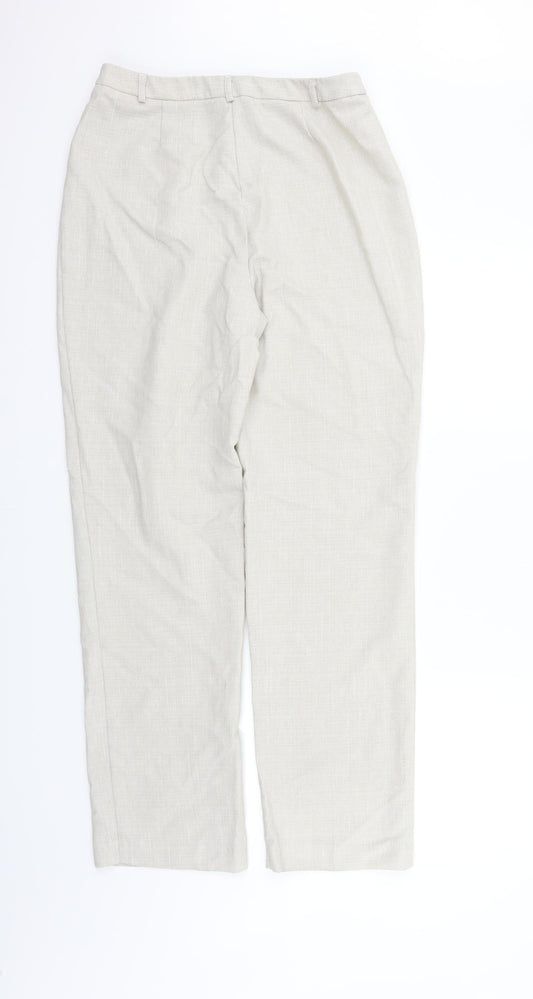 Marks and Spencer Womens Beige Trousers Size 12 L30 in