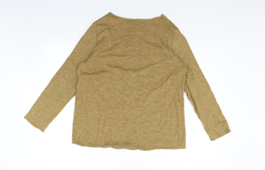 Preworn Womens Silver Pullover Jumper Size M