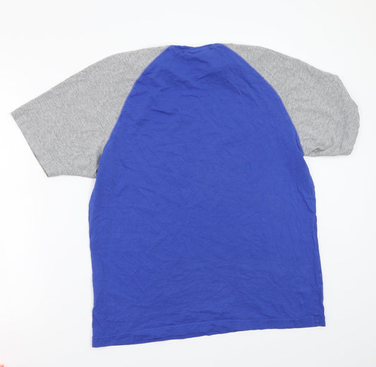 HTAFC Mens Blue T-Shirt Size M