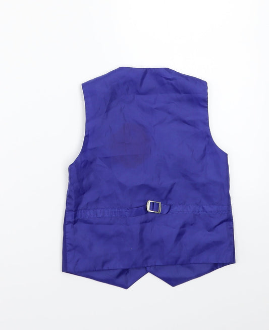 VivaKi Boys Blue Jacket Waistcoat Size 5 Years