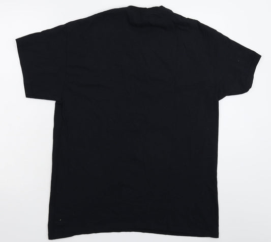 Mamma Mens Black    T-Shirt Size M