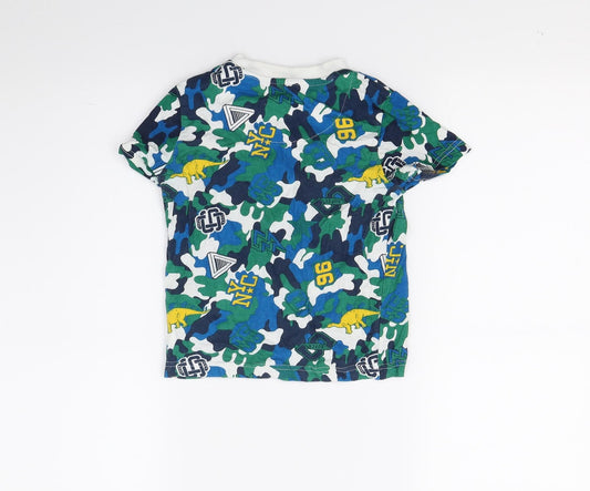 F&F Boys Multicoloured Basic T-Shirt Size 3-4 Years - NYC