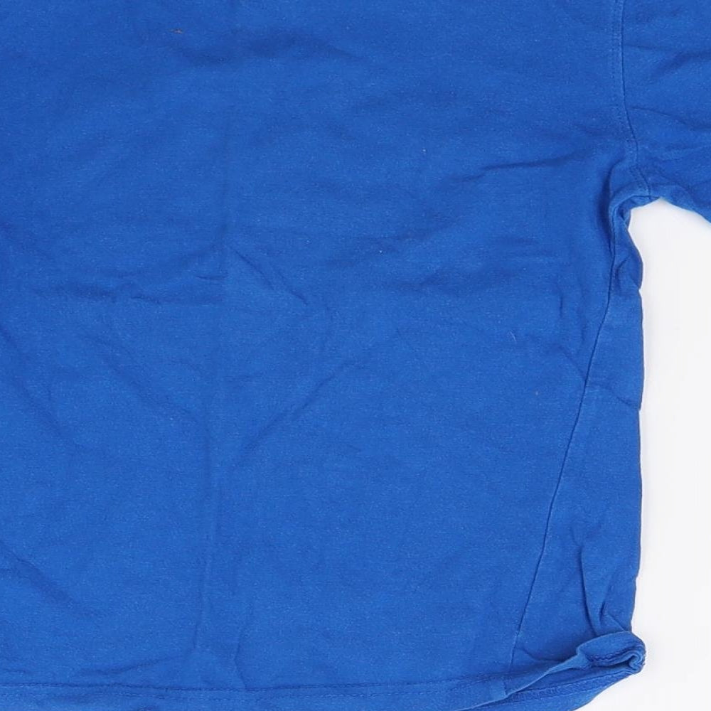 Primark Boys Blue Basic T-Shirt Size 6-7 Years - Cool kid