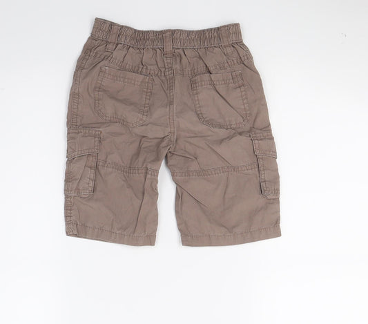 Matalan Boys Brown Cargo Shorts Size 2-3 Years