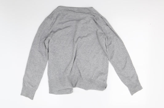 Marks and Spencer Womens Grey Pullover Jumper Size S