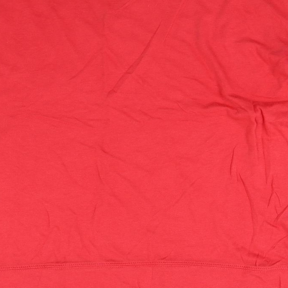 Gap Womens Red Jersey Tunic T-Shirt Size M