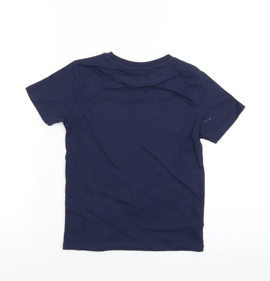 Pep&co Boys Blue Basic T-Shirt Size 5-6 Years - surf