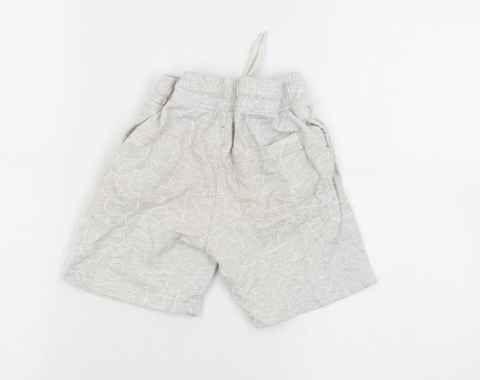 Pep&co Boys Grey Cargo Shorts Size 5-6 Years