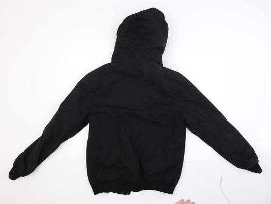 Cedar Wood State Mens Black Jacket Coat Size S