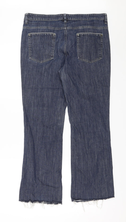Planet Womens Blue Denim Straight Jeans Size 32 in L26 in