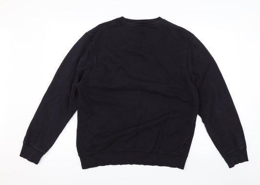 Esy Mens Blue Pullover Jumper Size L