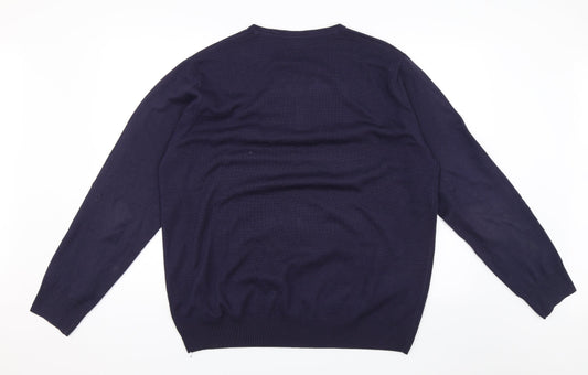 Brooker Mens Black Pullover Jumper Size XL