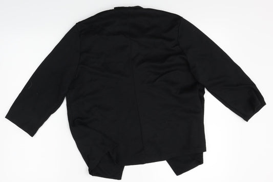 G21 Womens Black Cardigan Jumper Size 16