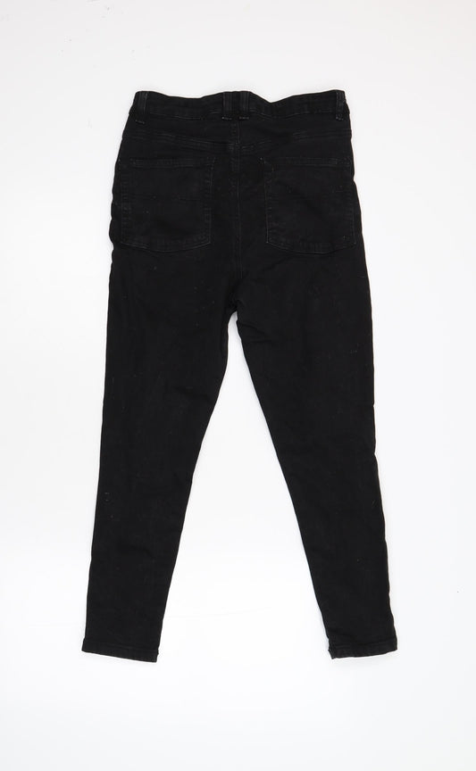 COLLUSION Womens Black Skinny Jeans Size 30 L28 in