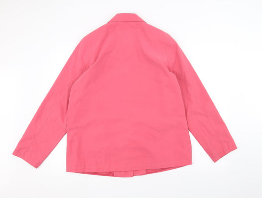 Marks and Spencer Womens Pink Jacket Size 16