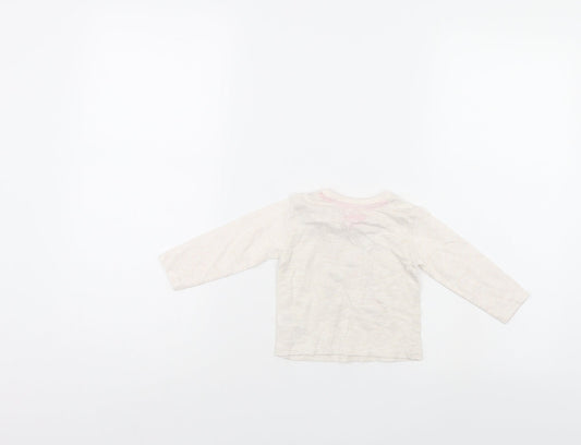 Primark Girls White Basic Casual Size 6-9 Months