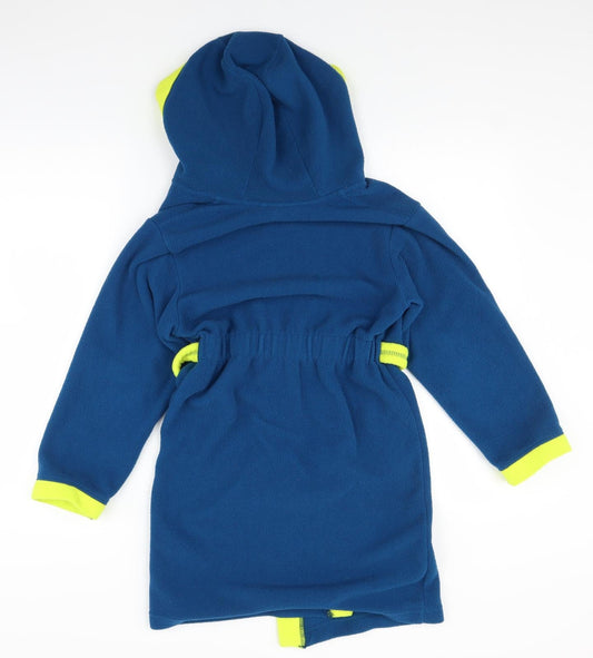 Matalan Boys Black Solid Robe Size 8-9 Years - Moshi Monsters