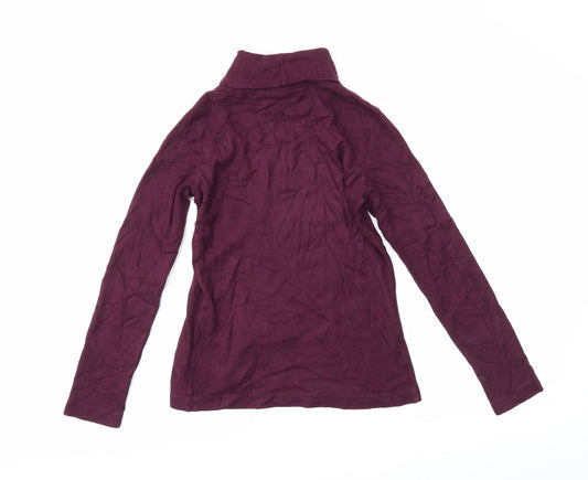 Preworn Womens Purple Tunic T-Shirt Size XS