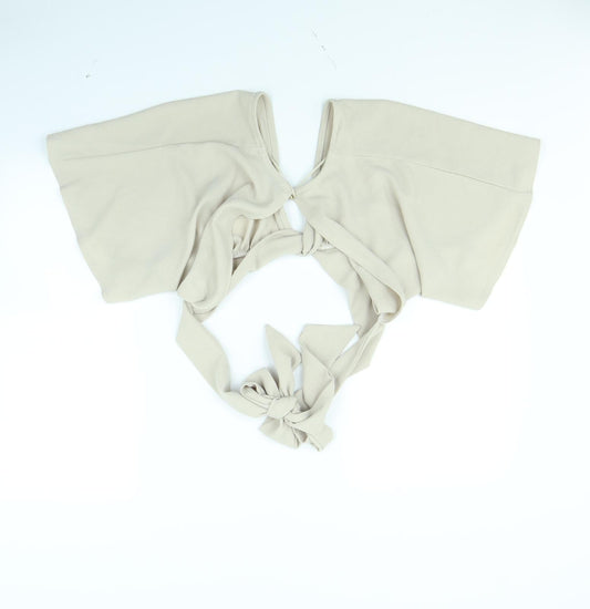 Edge Street Womens Beige Basic Blouse Size 6