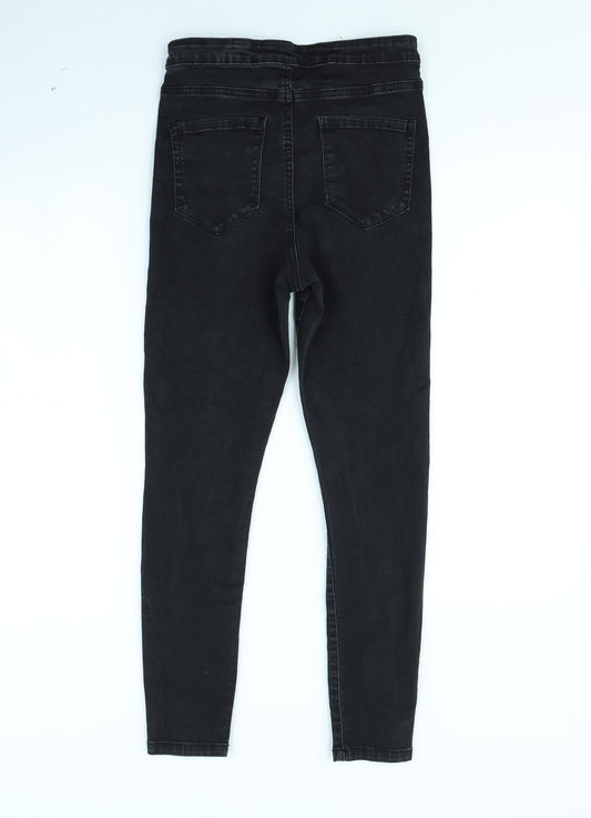 Denim & Co. Womens Black Skinny Jeans Size 12 L29 in