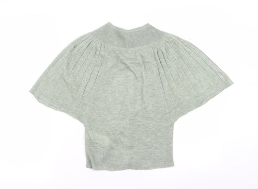 atmoshpere Womens Green Basic Blouse Size 8