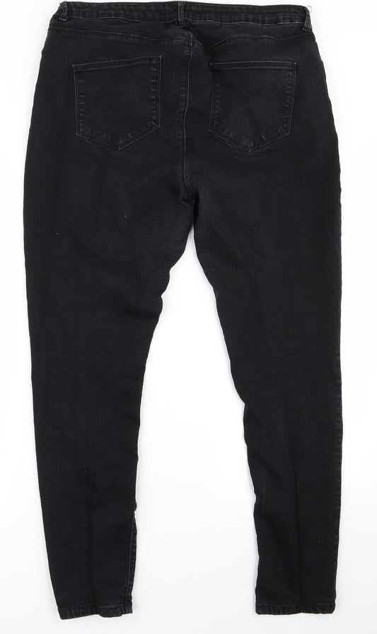 Bailey Womens Black Trousers Size 18 L28 in - v
