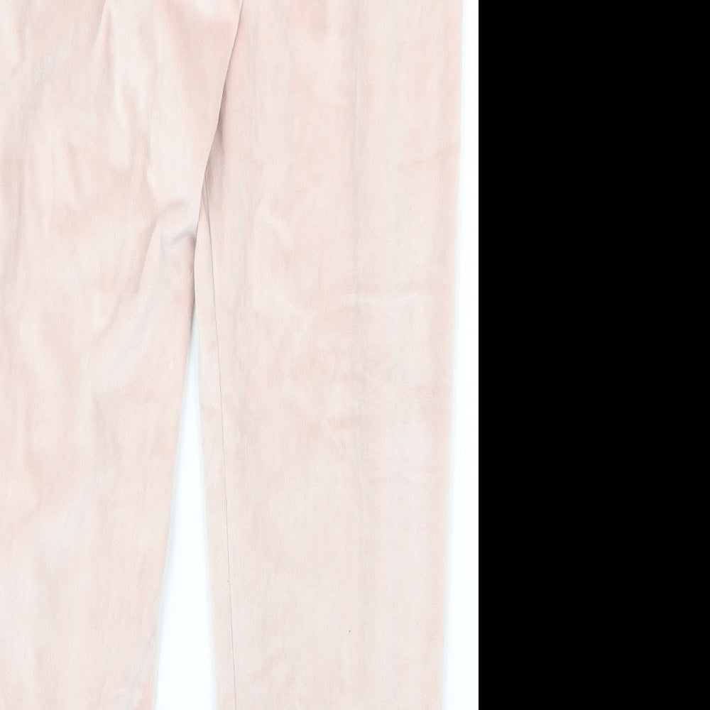 Preworn Womens Pink Pedal Pusher Trousers Size M L20 in