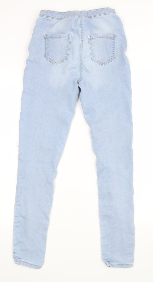 Quiz Womens Blue Skinny Jeans Size 6 L27 in